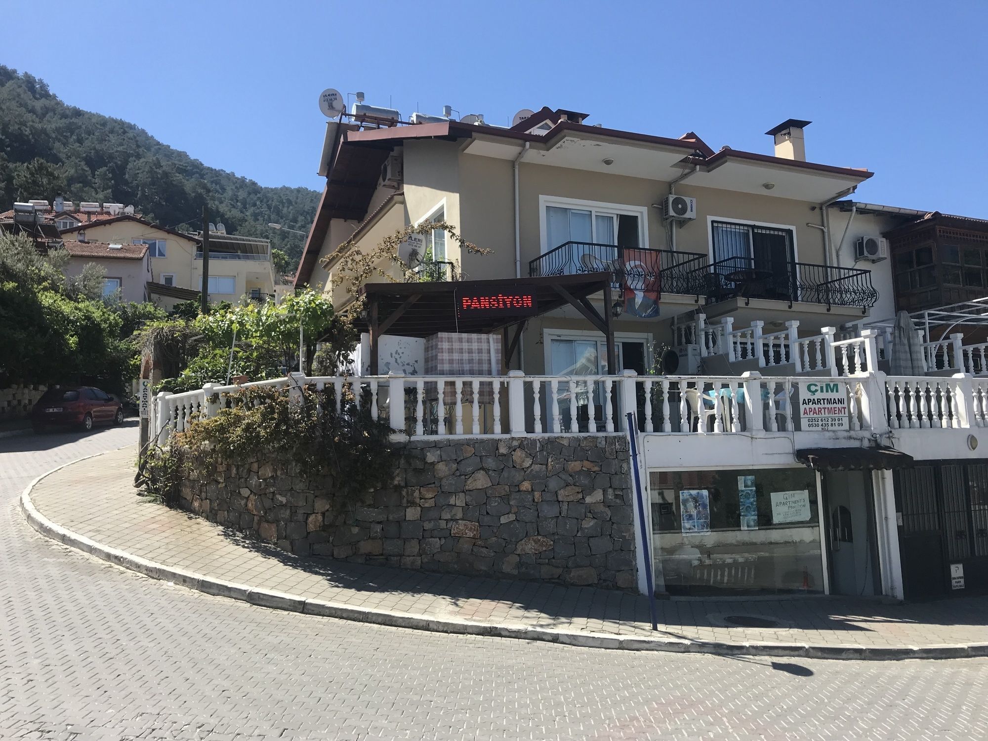 Cim Apartments Pansiyon 费特希耶 外观 照片